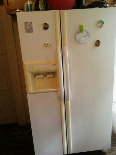 double door fridge